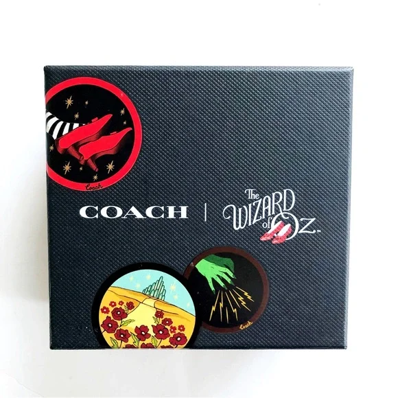 SOLD Coach x Wizard of Oz Ruby Slippers Coin Case NWOT - Picture 4 of 11